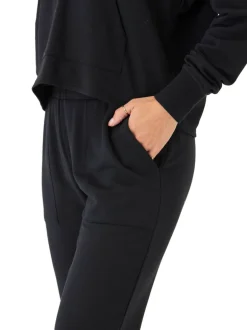 Bex Feather Fleece Panel Jogger 26"