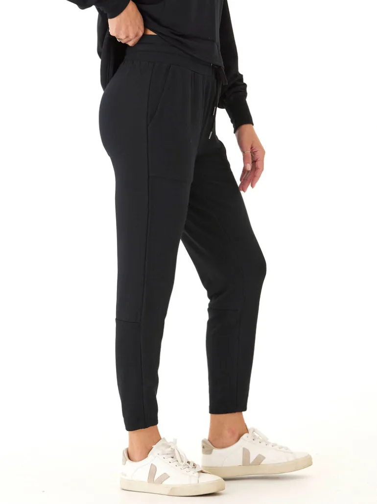 Bex Feather Fleece Panel Jogger 26"