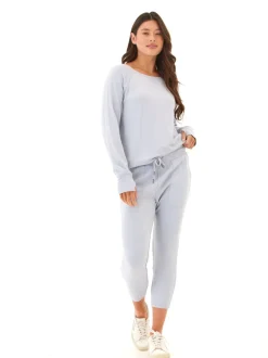 Bex Feather Fleece Panel Crop Jogger 23