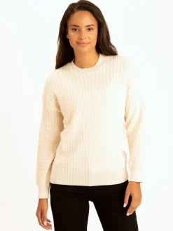 Bibiana Mixed Media Sweater