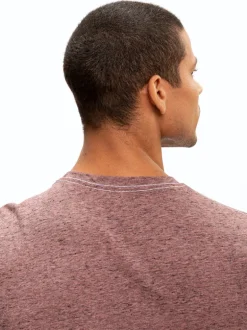 Black Fleck Triblend Long Sleeve Crew