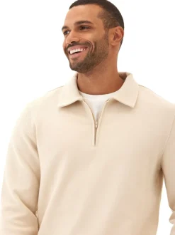 Briggs Knit Jacquard 1/4 Zip Pullover