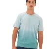 Bryce Dip Dye Classic Jersey Relaxed Crew Tee