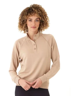 Candace Modal Terry Raglan Pullover