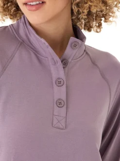 Candace Modal Terry Raglan Pullover