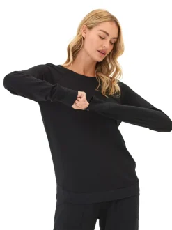 Cannon Feather Fleece Tulip Hem Tunic Sweatshirt
