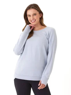 Cannon Feather Fleece Tulip Hem Tunic Sweatshirt