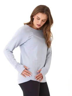 Cannon Feather Fleece Tulip Hem Tunic Sweatshirt