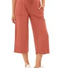 Carrie Feather Fleece Wide Leg Crop Pant 22"
