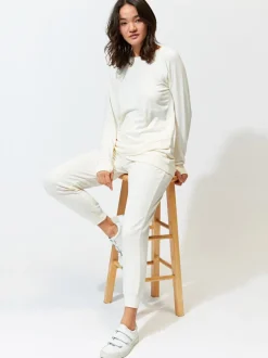Connie Feather Fleece Jogger