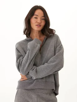 Constance Tribend Fleece Half Zip Pullover