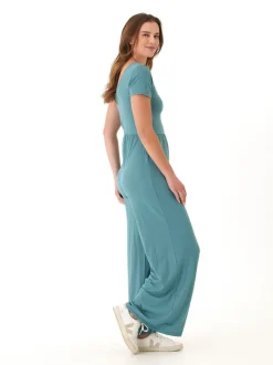 Cori Luxe Jersey Short Sleeve Jumpsuit