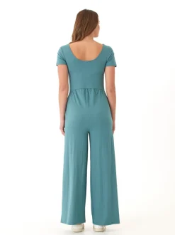 Cori Luxe Jersey Short Sleeve Jumpsuit