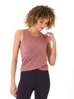 Cynthia Luxe Jersey Wrap Tank