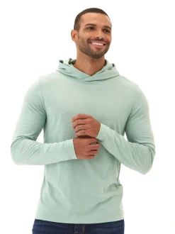 Dane Triblend Long Sleeve T-Shirt Hoodie