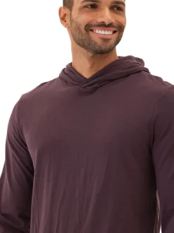 Dane Triblend Long Sleeve T-Shirt Hoodie