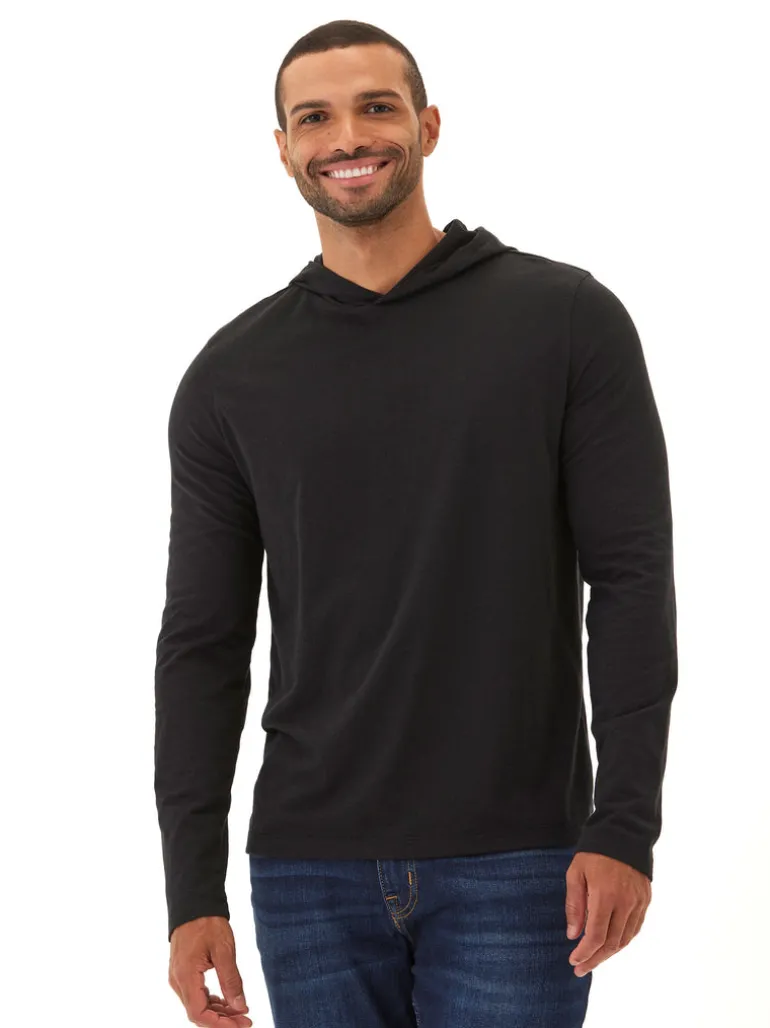 Dane Triblend Long Sleeve T-Shirt Hoodie
