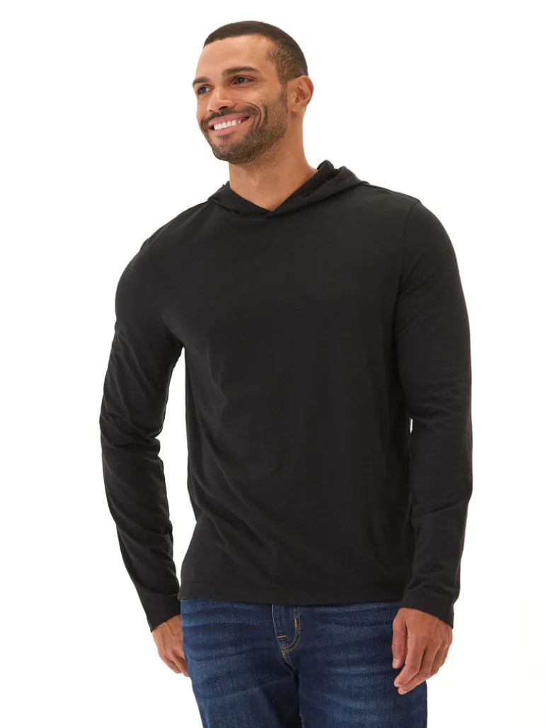 Dane Triblend Long Sleeve T-Shirt Hoodie