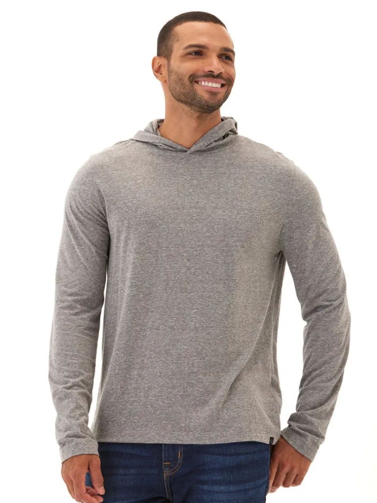 Dane Triblend Long Sleeve T-Shirt Hoodie