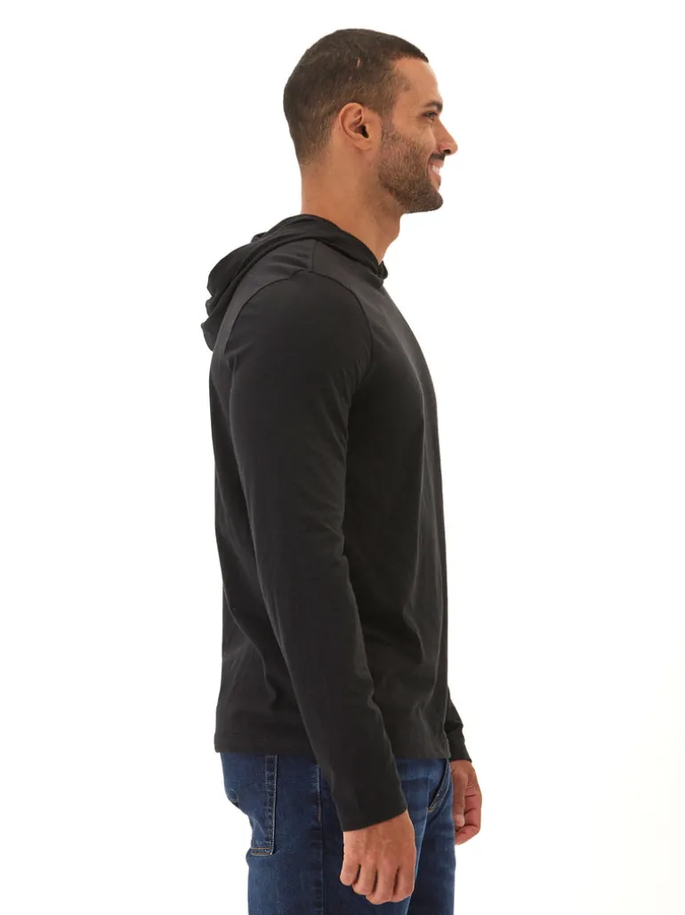 Dane Triblend Long Sleeve T-Shirt Hoodie