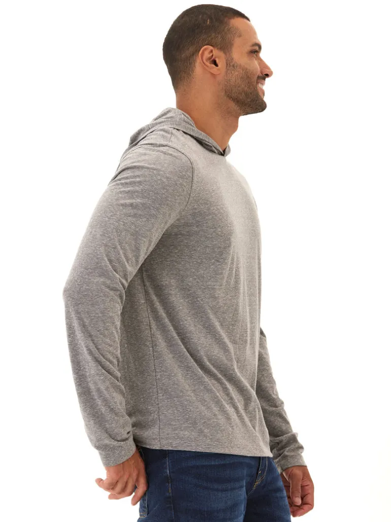 Dane Triblend Long Sleeve T-Shirt Hoodie