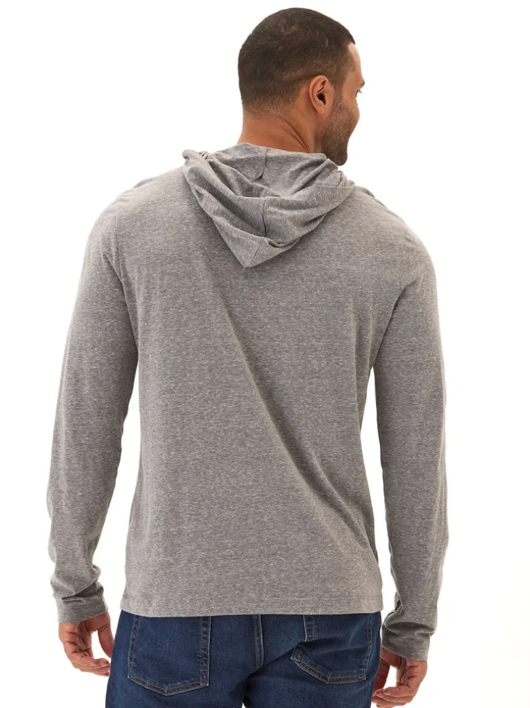Dane Triblend Long Sleeve T-Shirt Hoodie