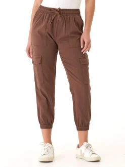 Delilah Stretch Twill Cargo Jogger 27"