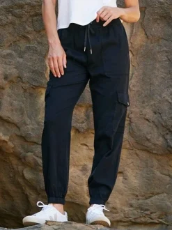 Delilah Stretch Twill Cargo Jogger 27"