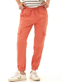 Delilah Stretch Twill Cargo Jogger 27"