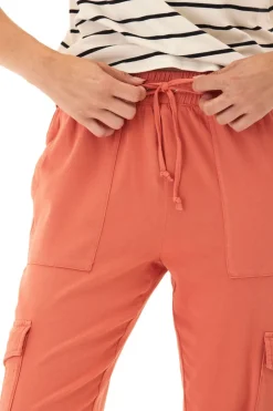 Delilah Stretch Twill Cargo Jogger 27"