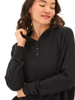 Diyanna Modal Terry Henley Hoodie