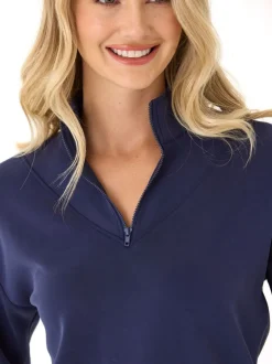 Drea Modal 1/4-Zip Jacket