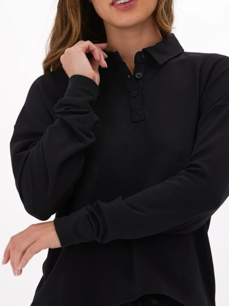 Eleanor Modal Terry Collared Top