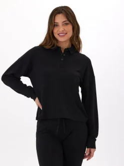 Eleanor Modal Terry Collared Top