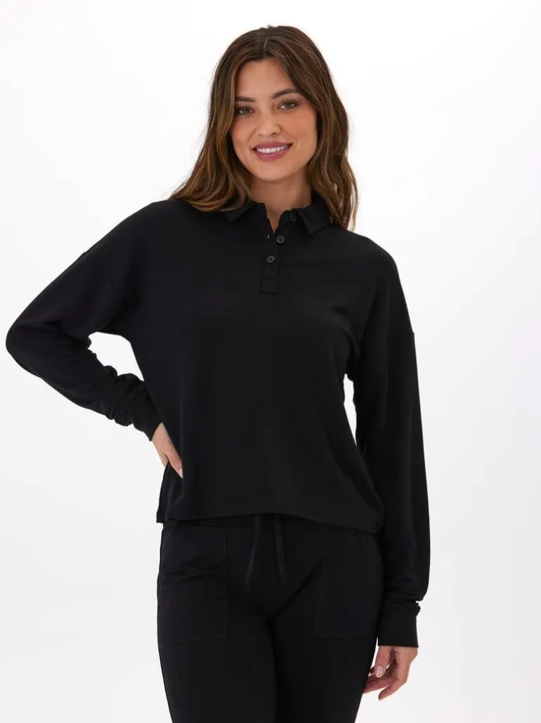 Eleanor Modal Terry Collared Top