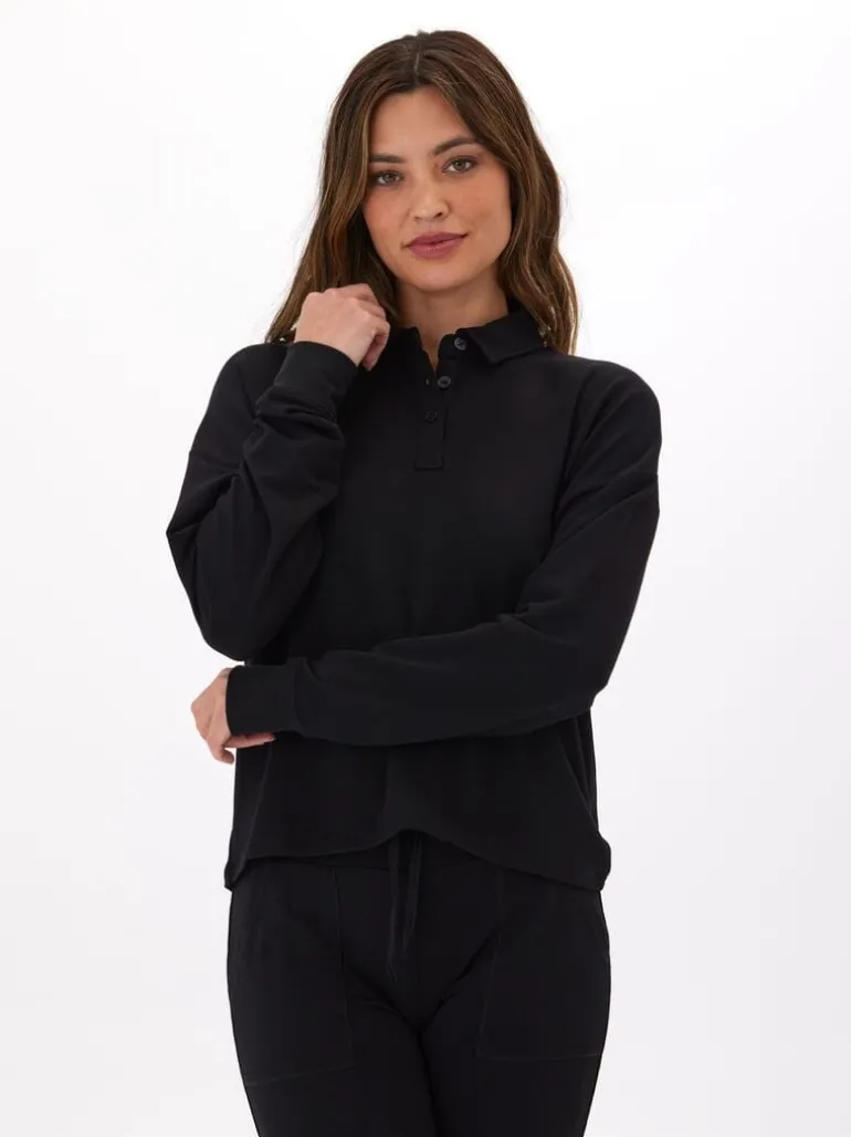 Eleanor Modal Terry Collared Top