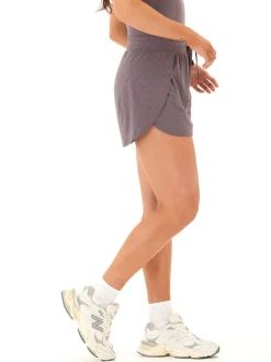 Elenora Luxe Jersey Tulip Hem Short