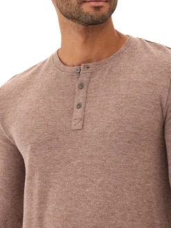 Elias Sweater Knit Long Sleeve Henley
