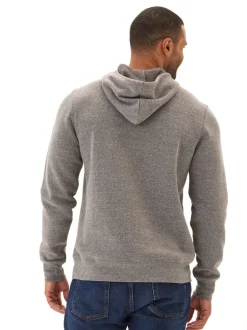Embroidered Triblend Fleece Hoodie