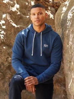 Embroidered Triblend Pullover Hoodie