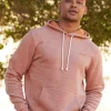 Embroidered Triblend Pullover Hoodie