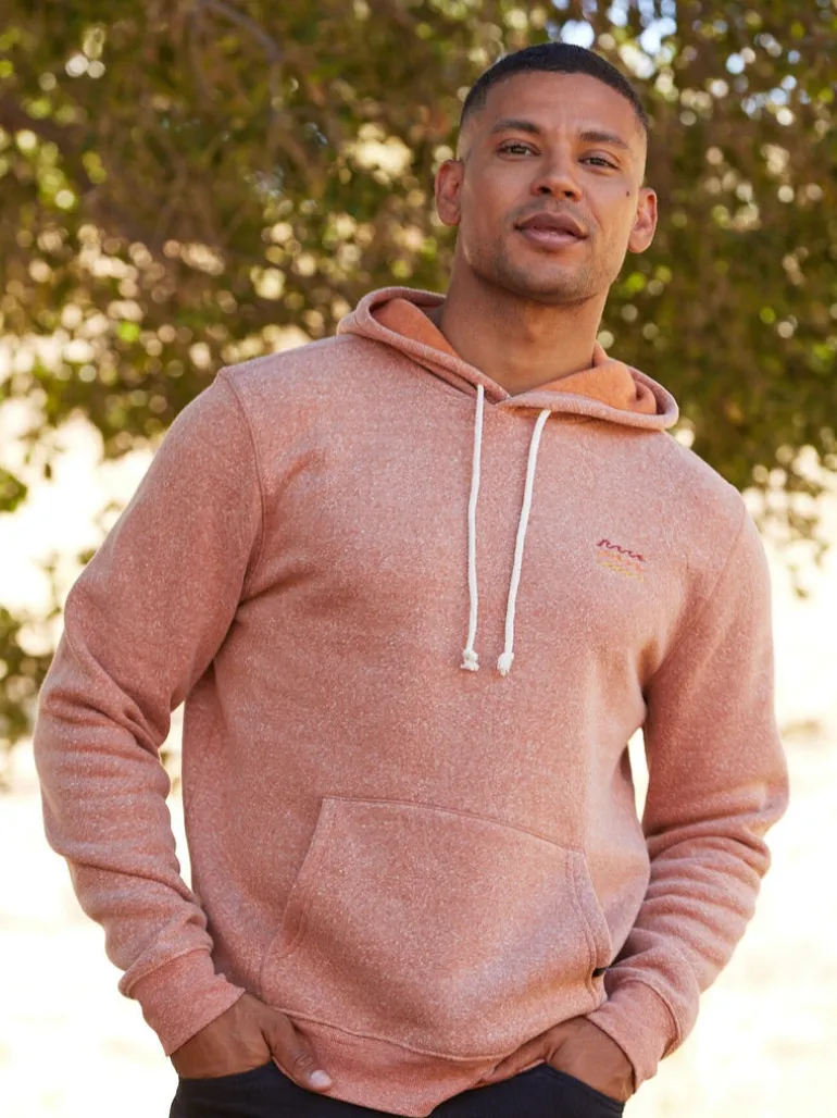 Embroidered Triblend Pullover Hoodie