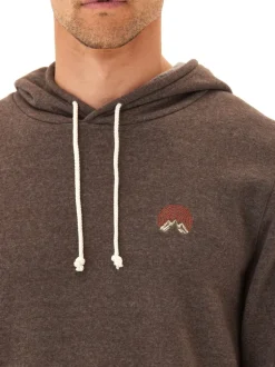 Embroidered Triblend Pullover Hoodie