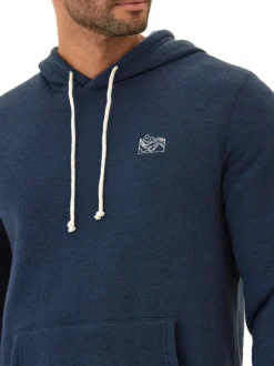 Embroidered Triblend Pullover Hoodie