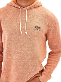 Embroidered Triblend Pullover Hoodie