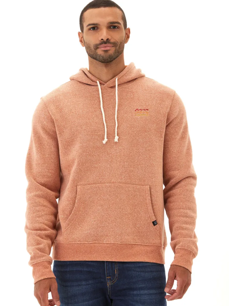 Embroidered Triblend Pullover Hoodie