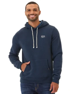 Embroidered Triblend Pullover Hoodie
