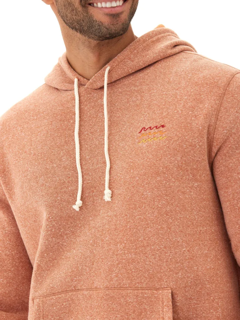 Embroidered Triblend Pullover Hoodie