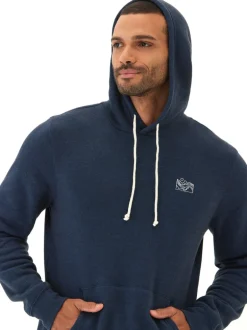 Embroidered Triblend Pullover Hoodie