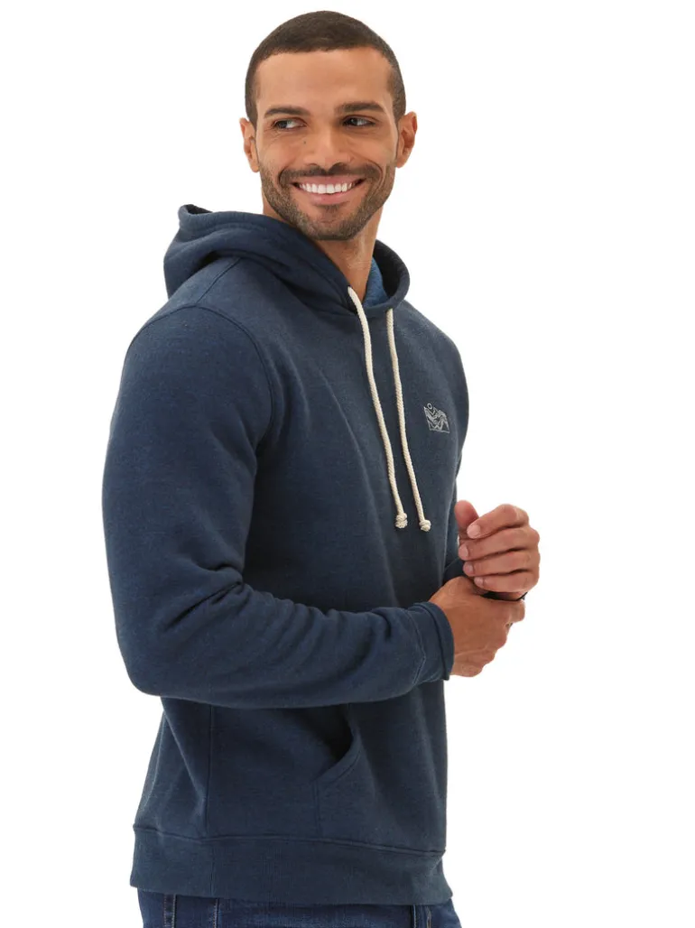 Embroidered Triblend Pullover Hoodie